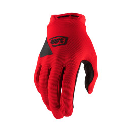 Gants Motocross Enfant 100% Ridecamp - rouge